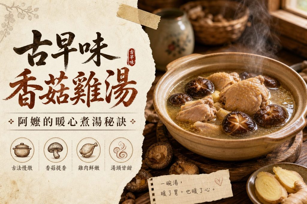古早味香菇雞湯